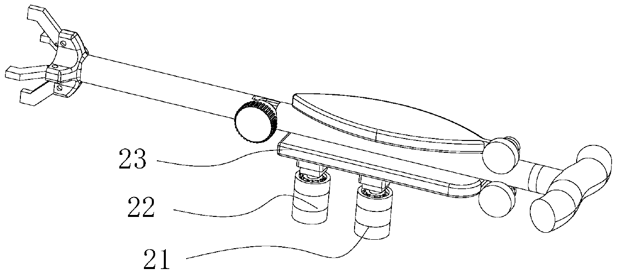 Auxiliary stair climbing crutch and using method thereof