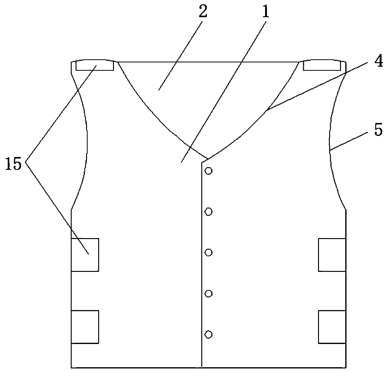 Electrothermal health care lining combined and arranged according to human physiology