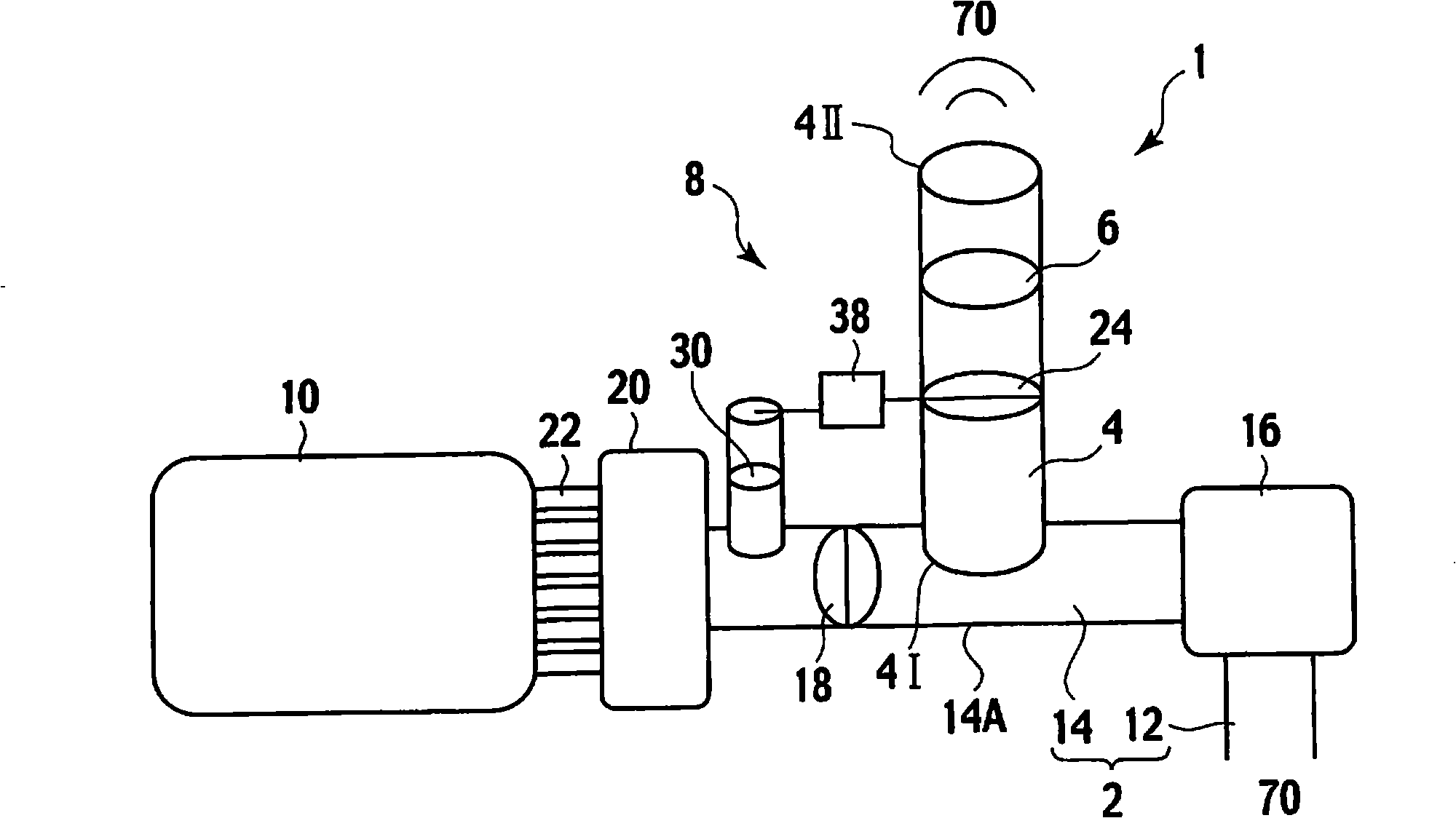 Intake air noise adjuster