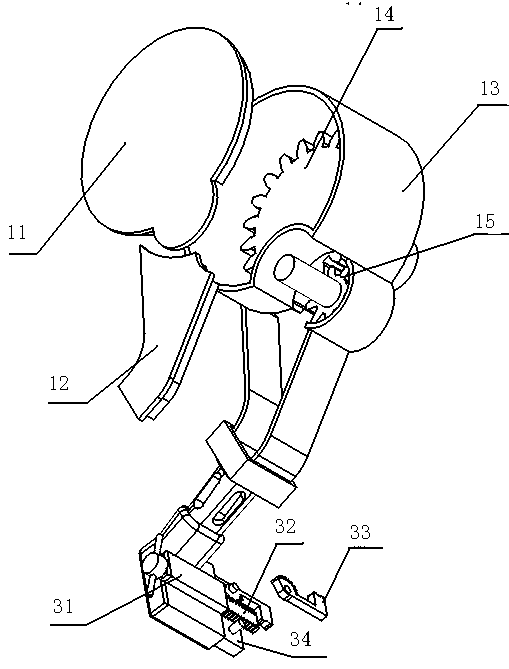 Automatic needle-feeding mechanism of medical robot