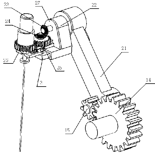 Automatic needle-feeding mechanism of medical robot