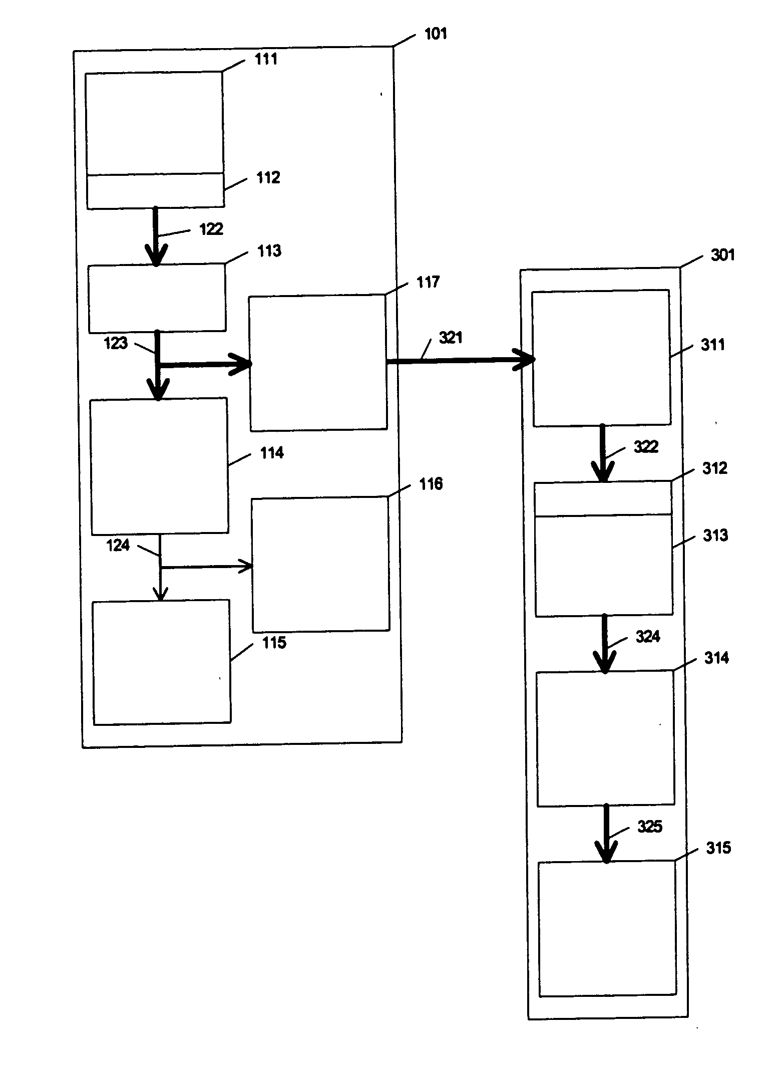 Three-dimensional image display device creating three-dimensional image directly from projection data