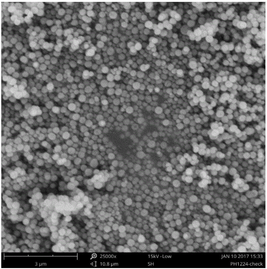 Magnetic nanometer material, and preparation method and application thereof in enrichment analysis for glycosylation peptide fragment