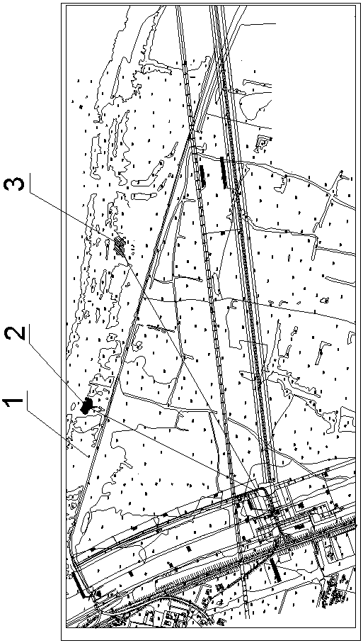 Control method for secondary positioning in river model test