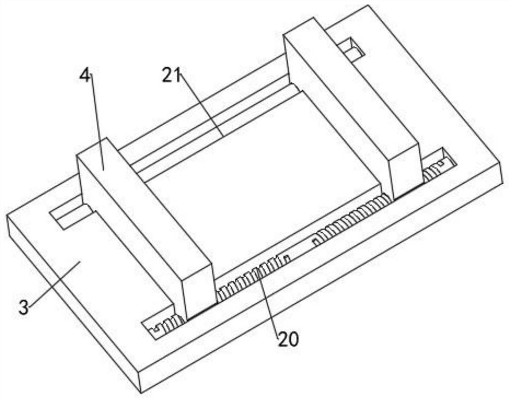 Clamping device for printed circuit board (PCB) code spraying