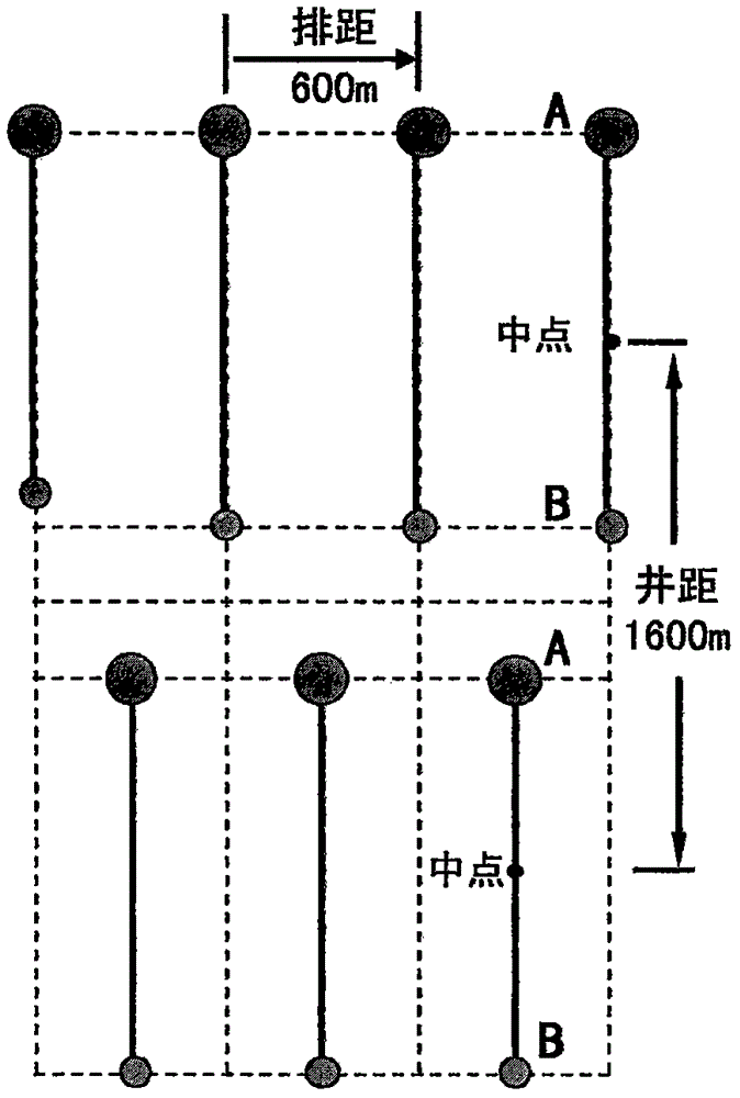 Large area tight gas reservoir mining method