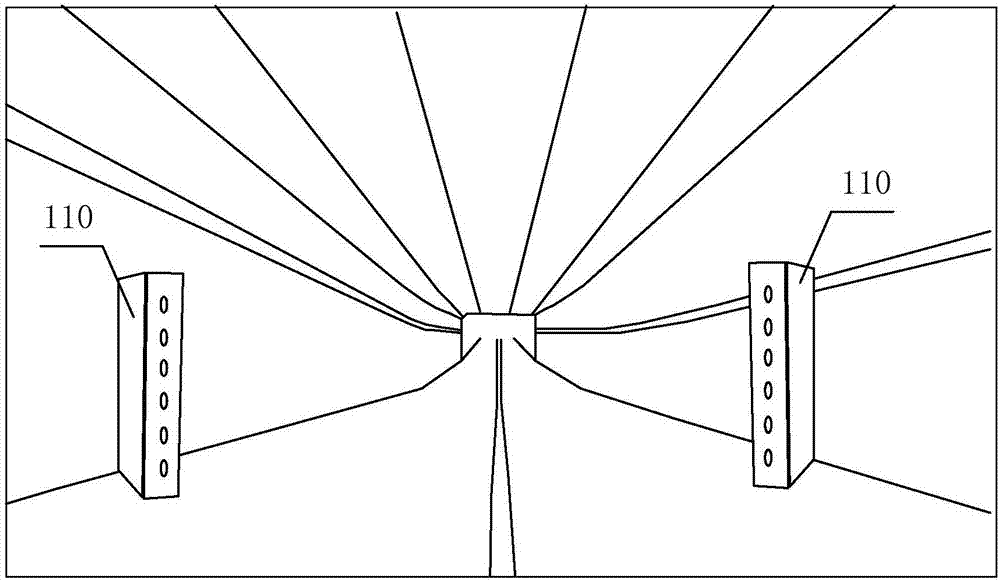 Vehicle obstruction prompting device and vehicle obstruction prompting system