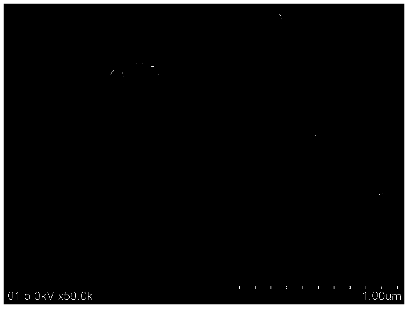 Preparation method of polyaniline nanometer fiber