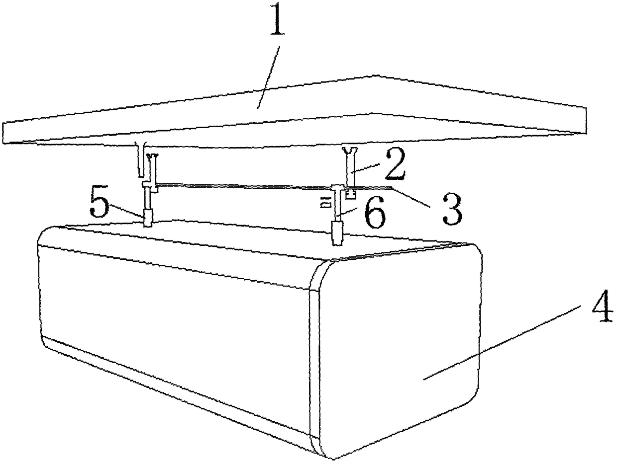 A solar constant temperature automatic hot water supply system