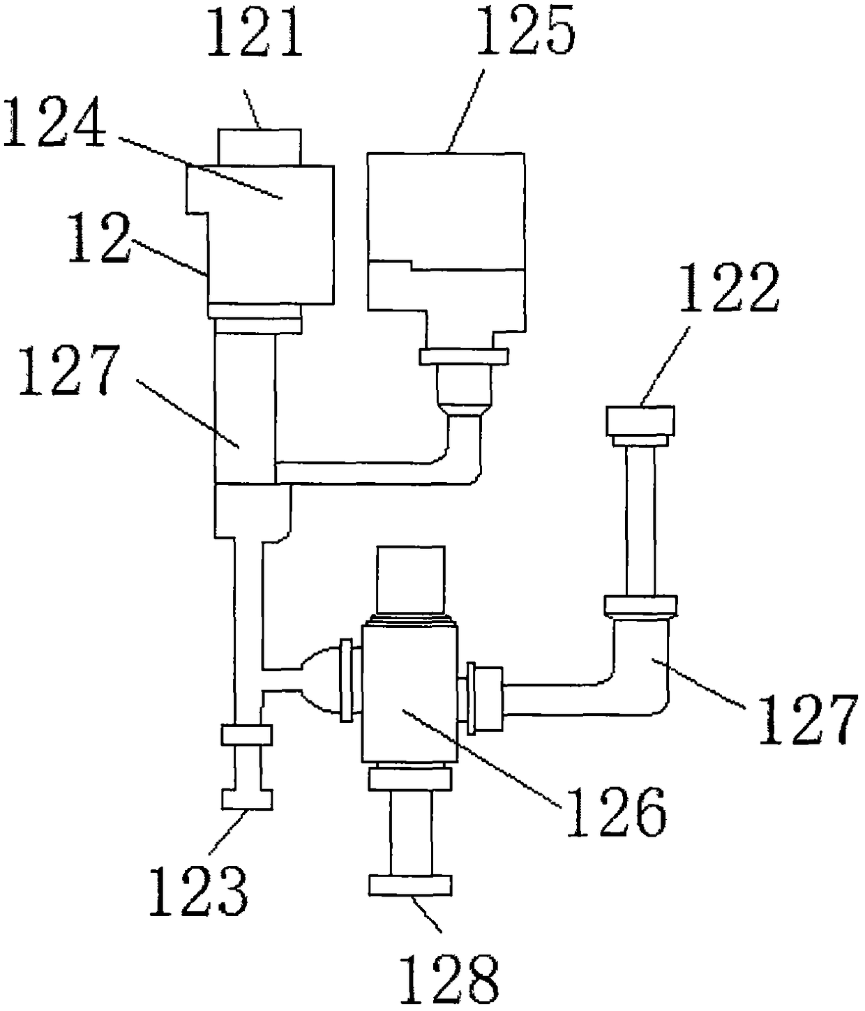 A solar constant temperature automatic hot water supply system