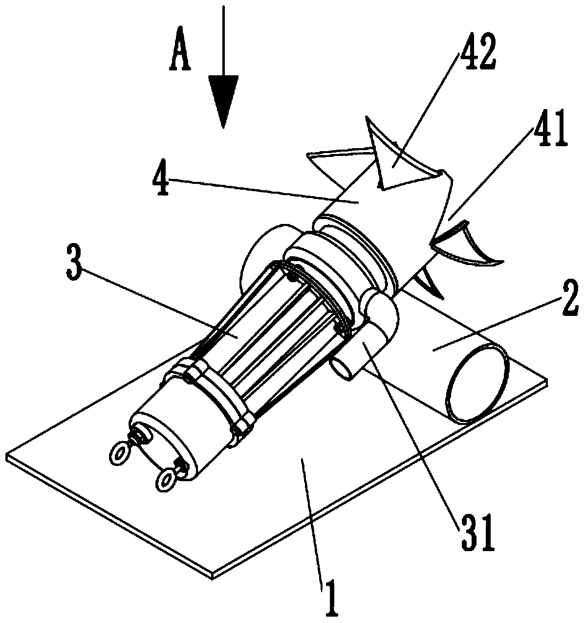 Water pattern sewage device