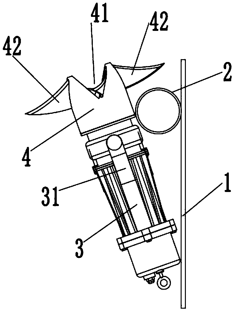 Water pattern sewage device