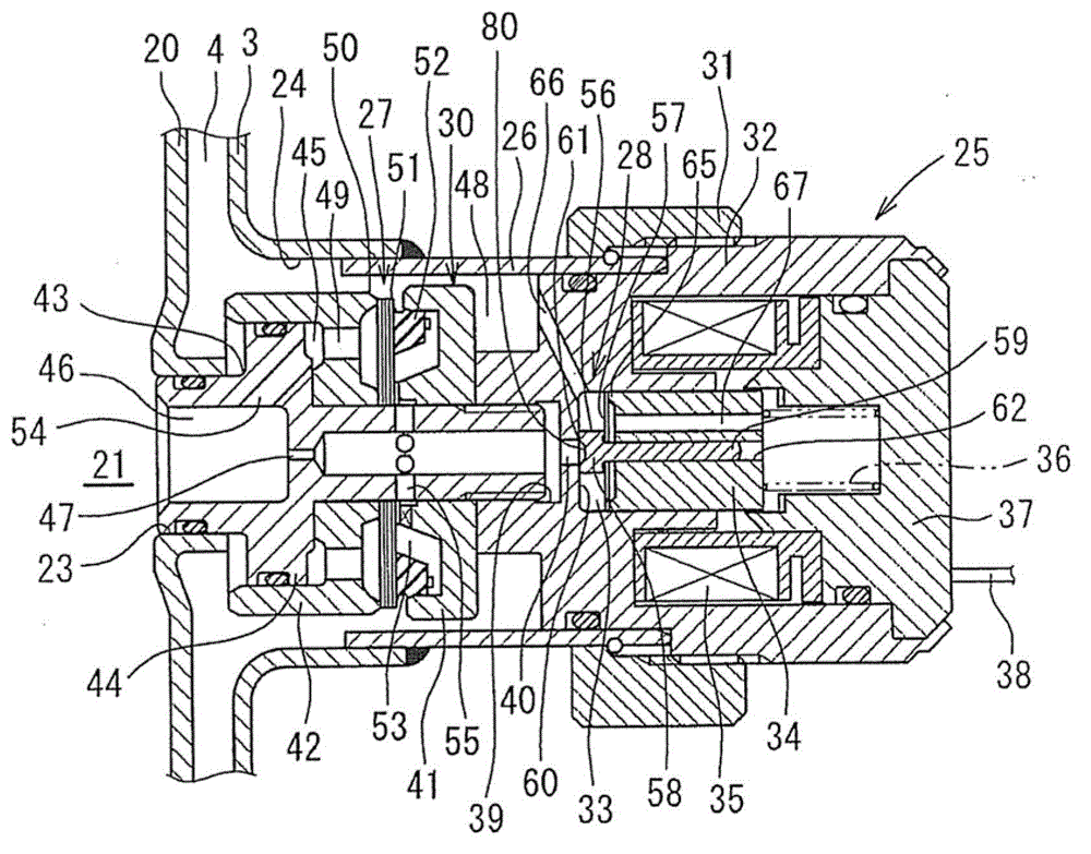 Attenuation force regulating type buffer