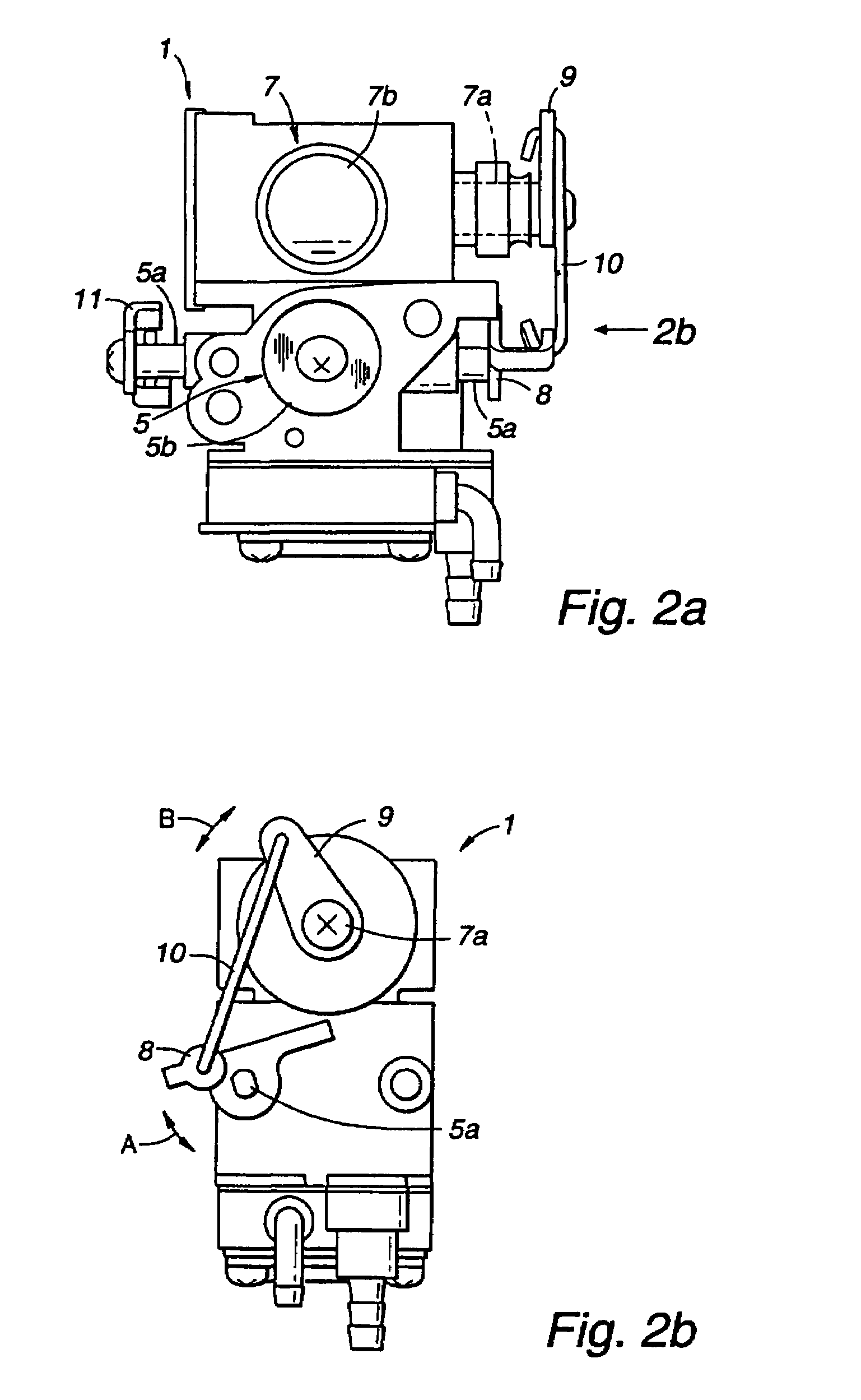 Scavenging carburetor