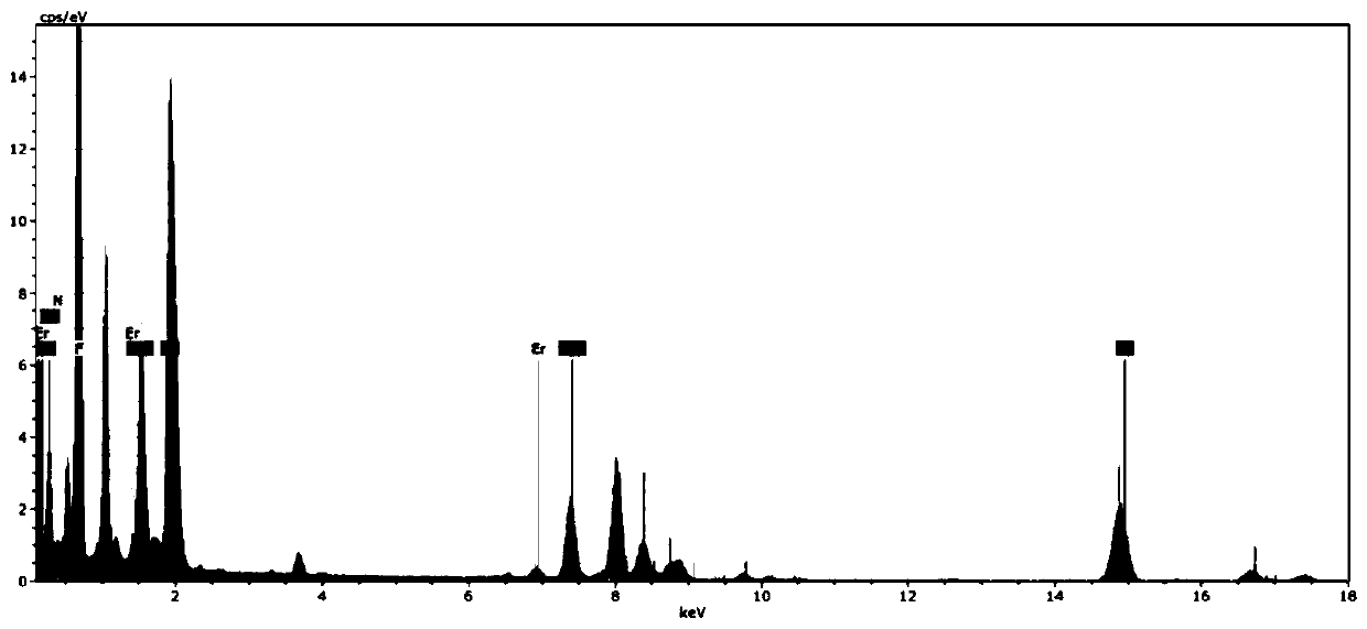 Preparation method and application of graphene-rare earth up-conversion composite nano microspheres