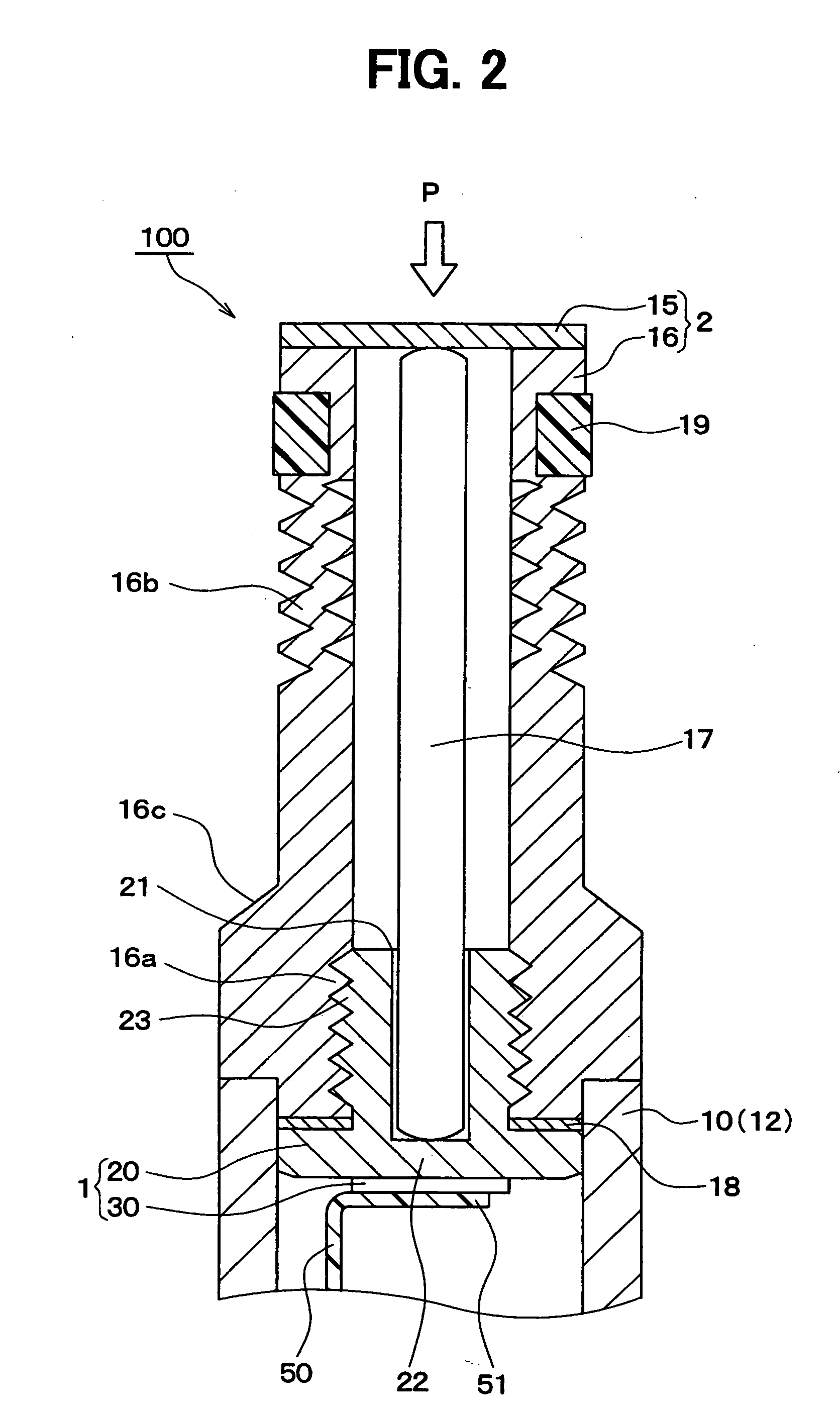 Pressure detection device