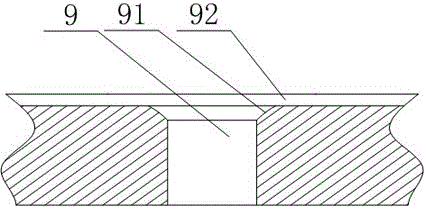 Machining device for push-pull door and window aluminum profile