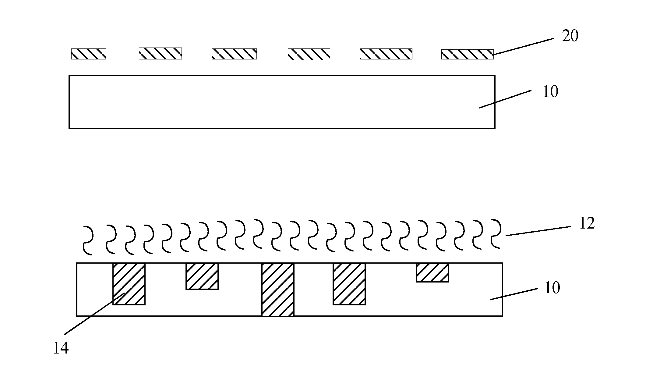 Grayscale lithography of photo definable glass