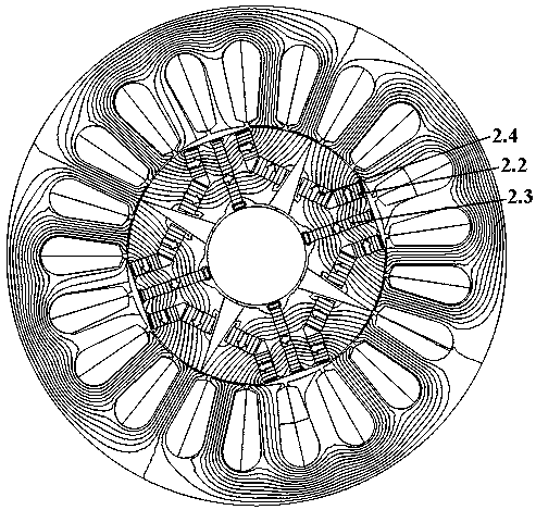 Parallel-serial magnetic path memory motor