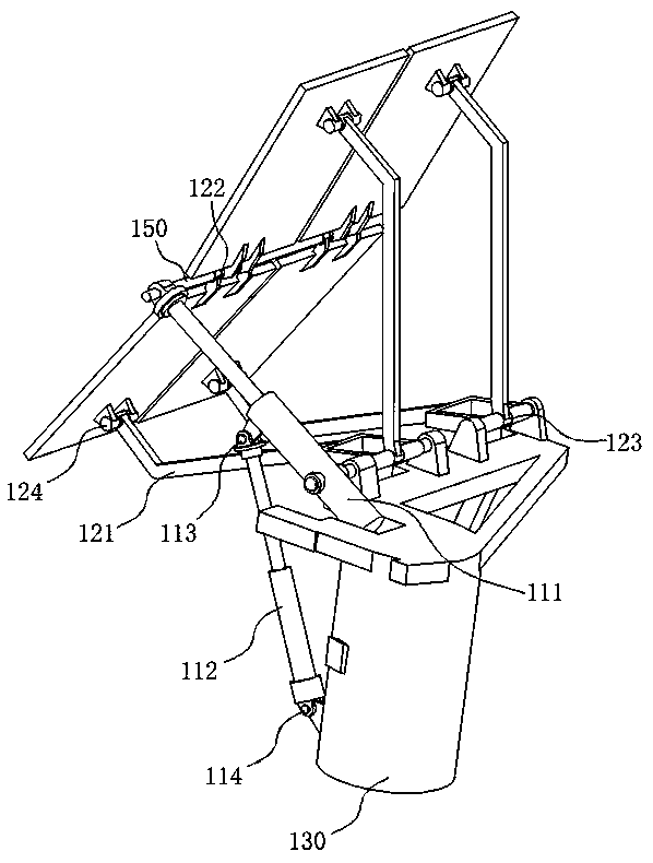 Guideboard indicating device for municipal engineering