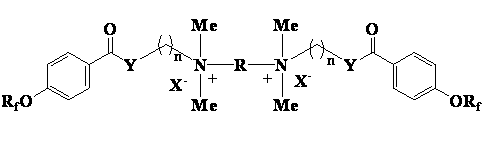 Cationic type gemini fluorinated surfactant based on perfluorinated nonene and perfluorinated hexene and preparation method of cationic type gemini fluorinated surfactant