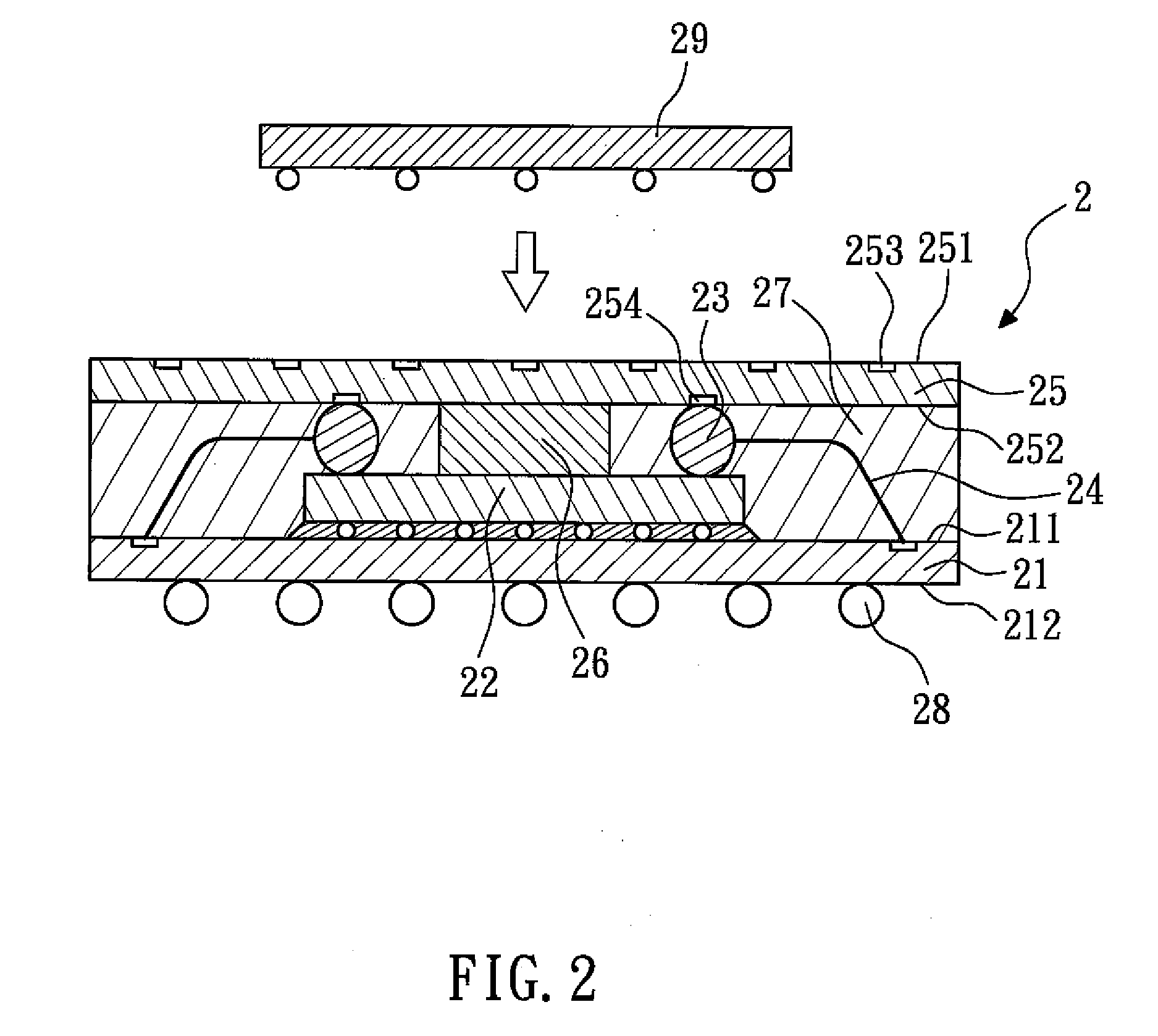 Stackable semiconductor package and the method for making the same