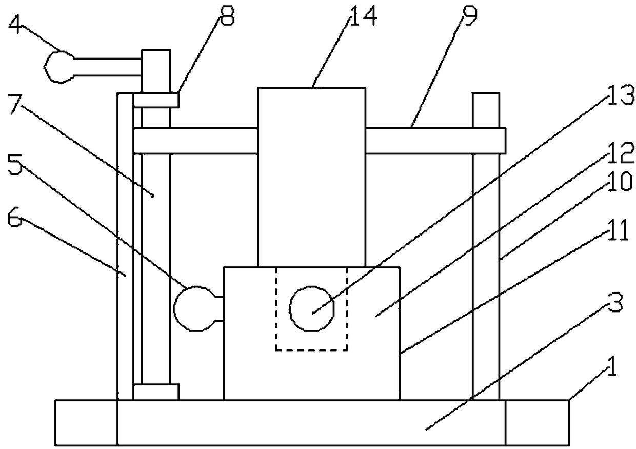 Thread processing tool for non-standard outer-hexagonal bolt