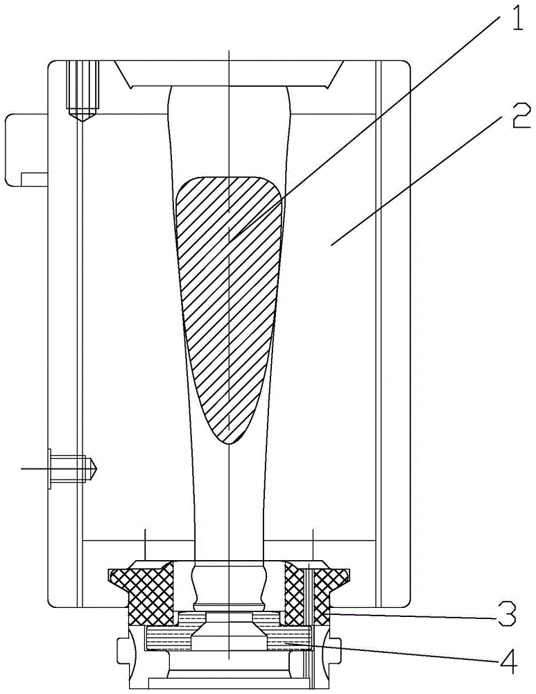 A ventable die