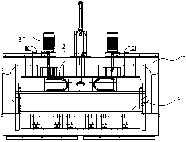 Epoxy resin curing furnace