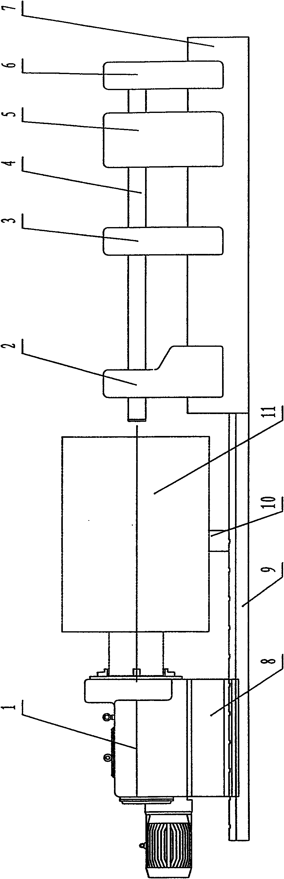 Deep hole drilling and boring machine