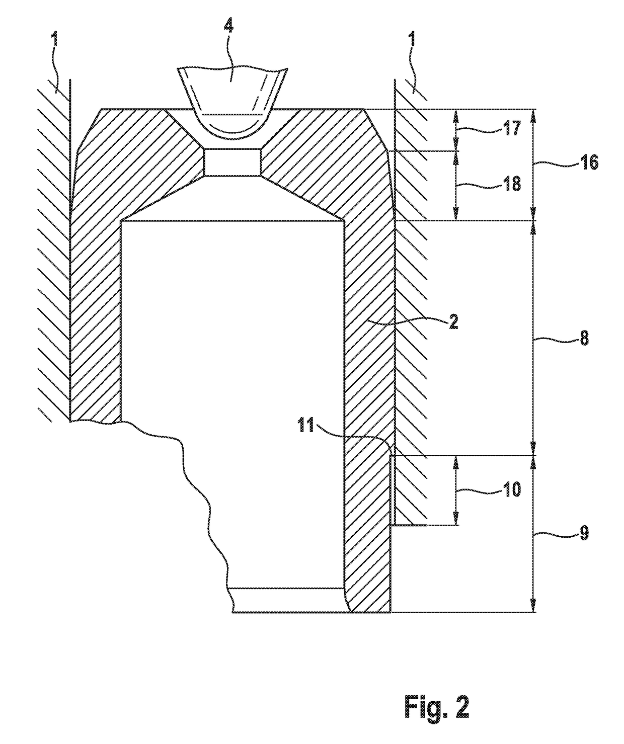 Solenoid valve, in particular for slip-regulated motor-vehicle brake systems