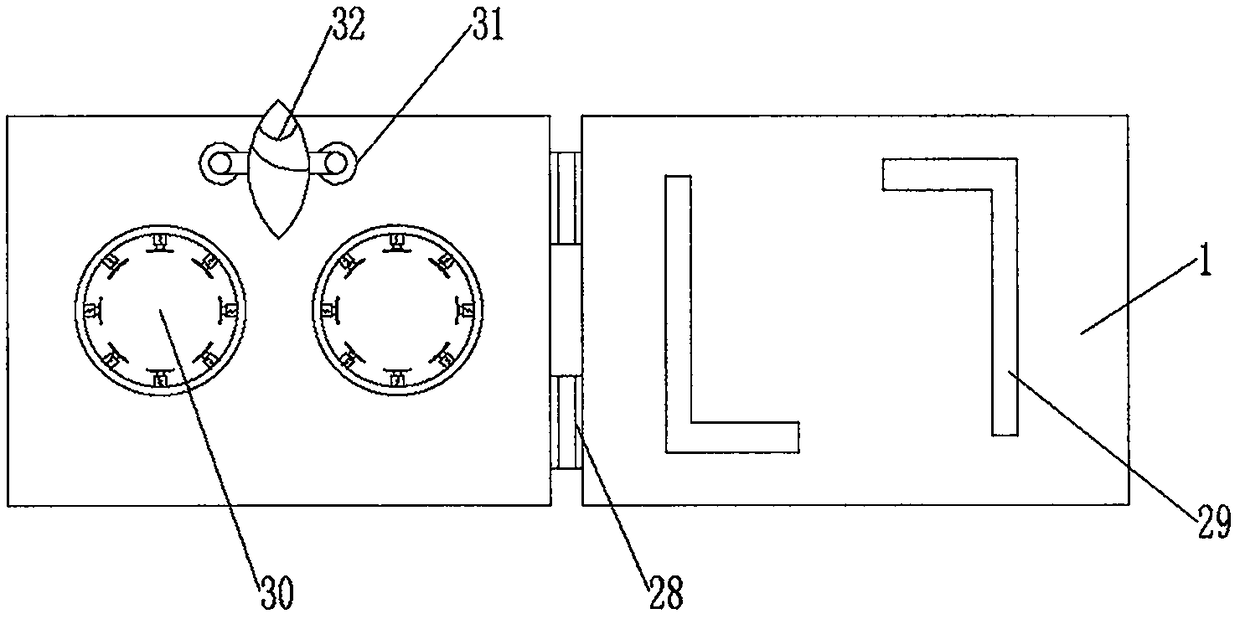 Children transfusion fixing device for pediatric medical treatment