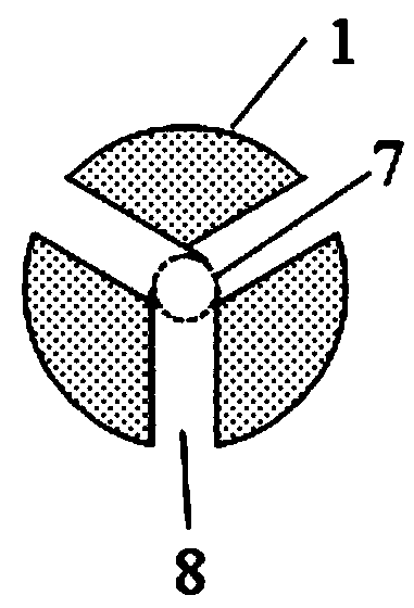 Tensile expansive hollow grouting bolt structure