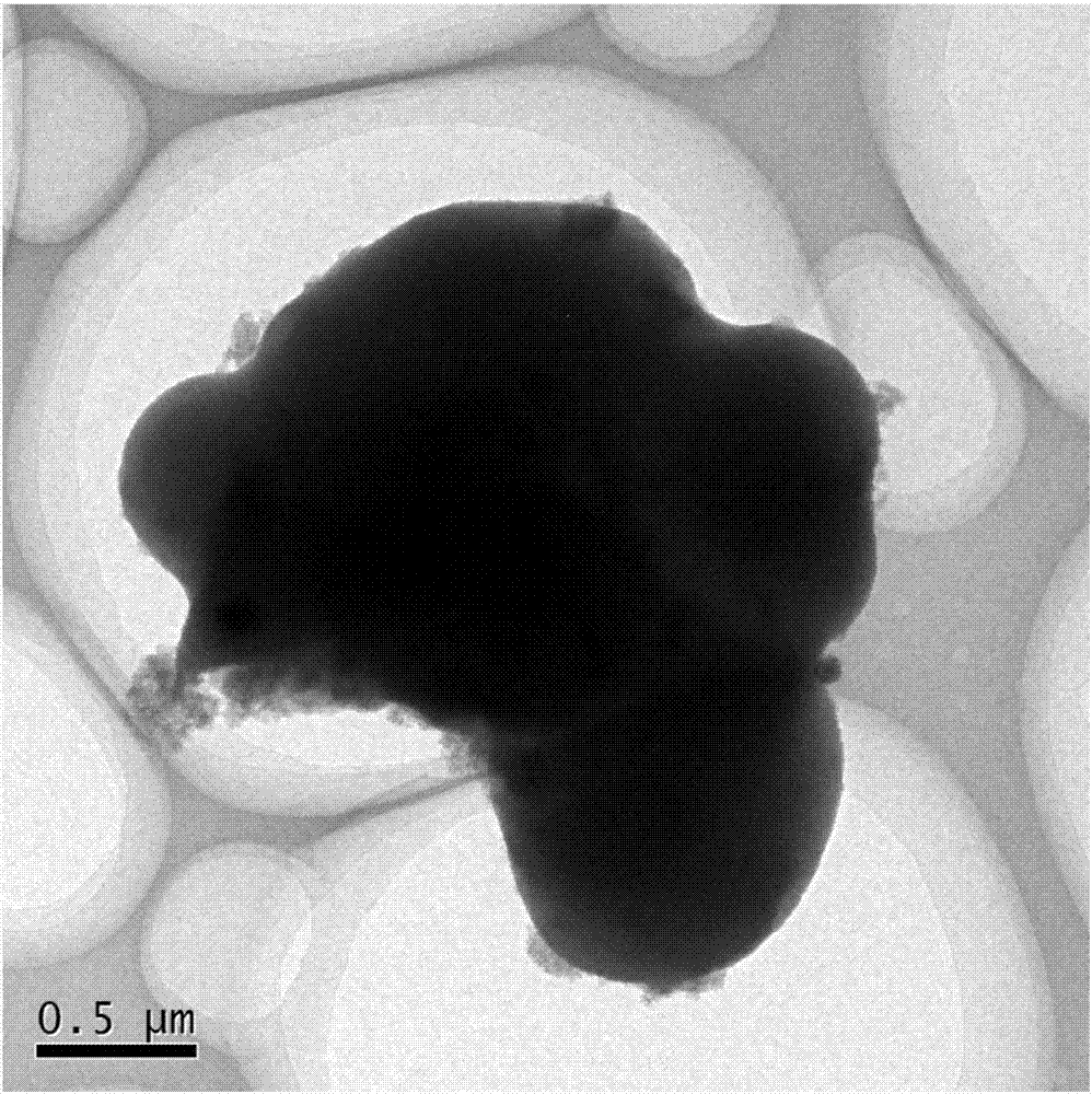 Method for repairing soil polluted by heavy metals by using magnesium silicate-hydrothermal carbon composite material