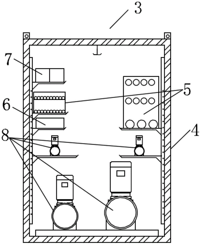 Pipeline connecting case and construction method for temporarily constructing pipelines of municipal foundation facilities