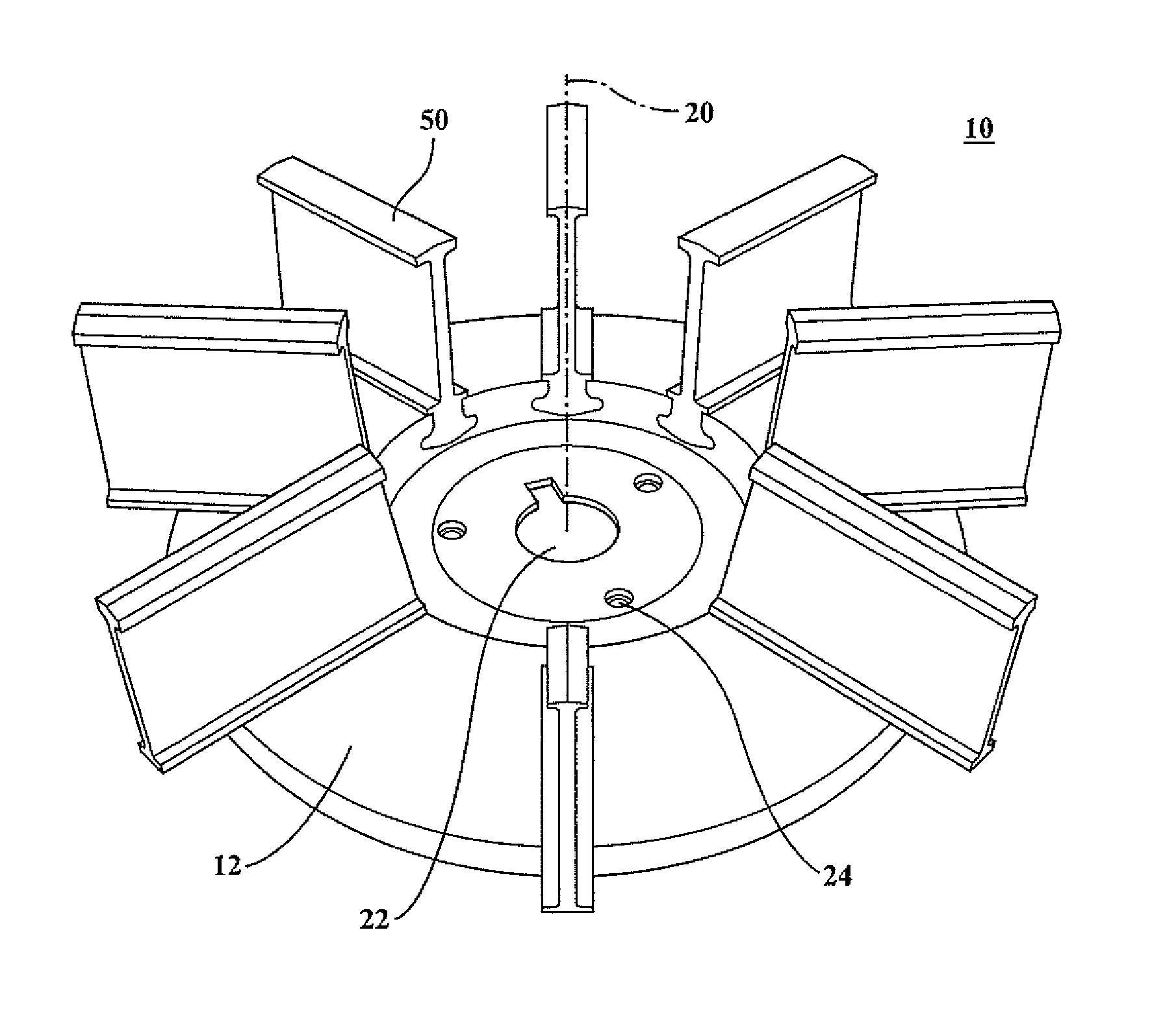 Shot blast cleaning wheel blade and blade and wheel combination