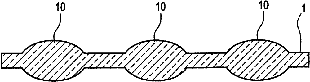 Wafer lens array forming method, forming die, and wafer lens array