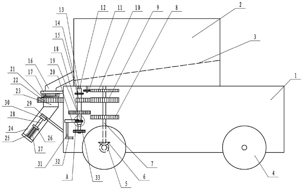 Smoke suppression asphalt construction device