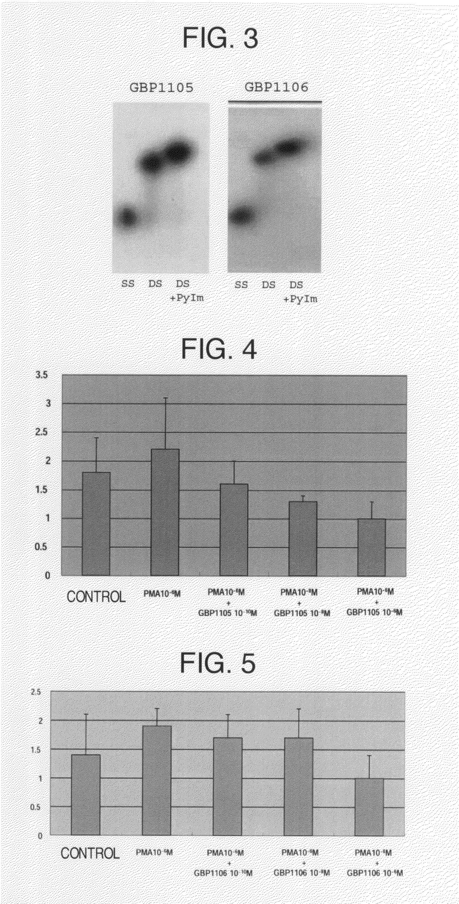 TGF-β gene expression inhibitor