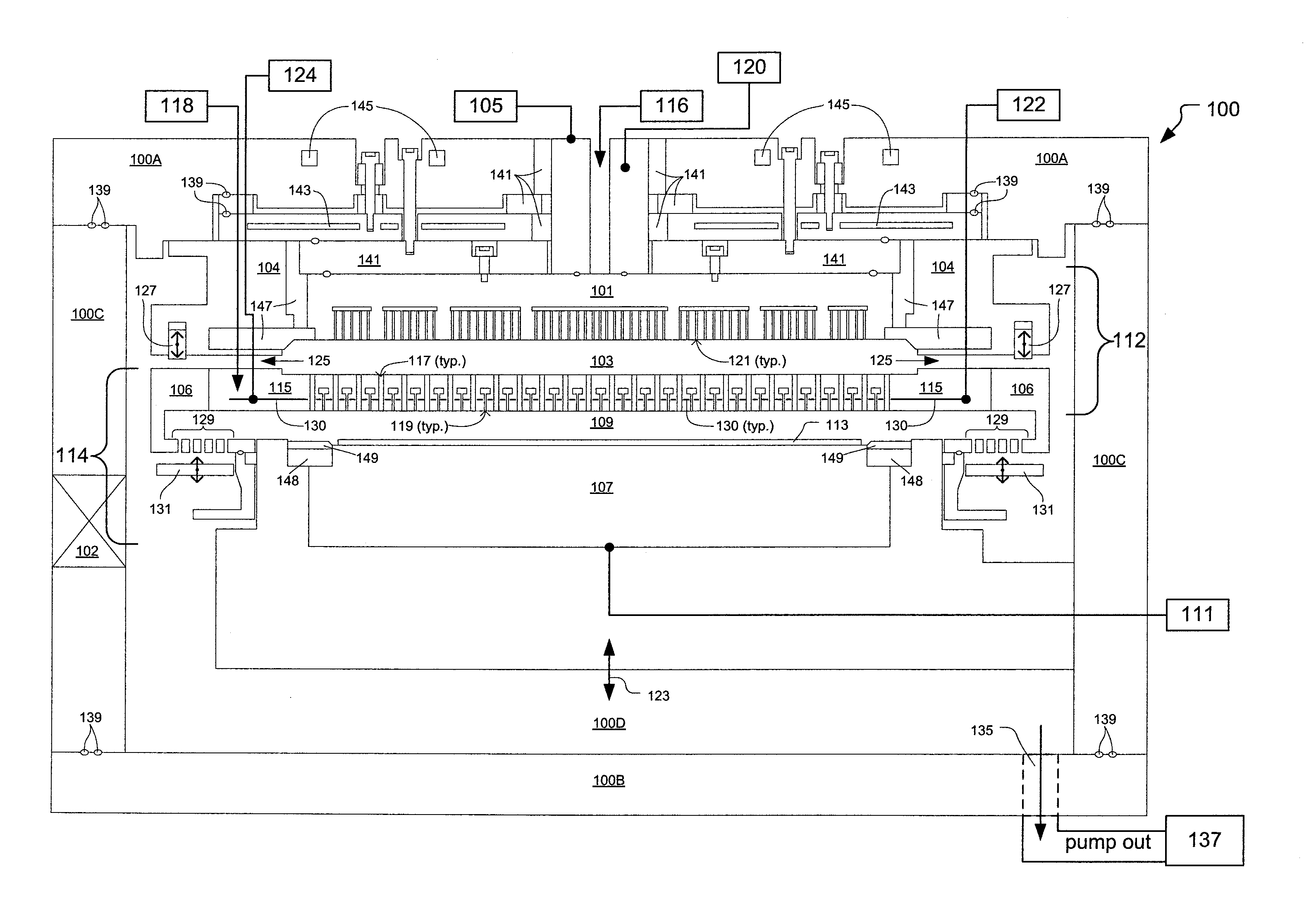 Dual Plasma Volume Processing Apparatus for Neutral/Ion Flux Control