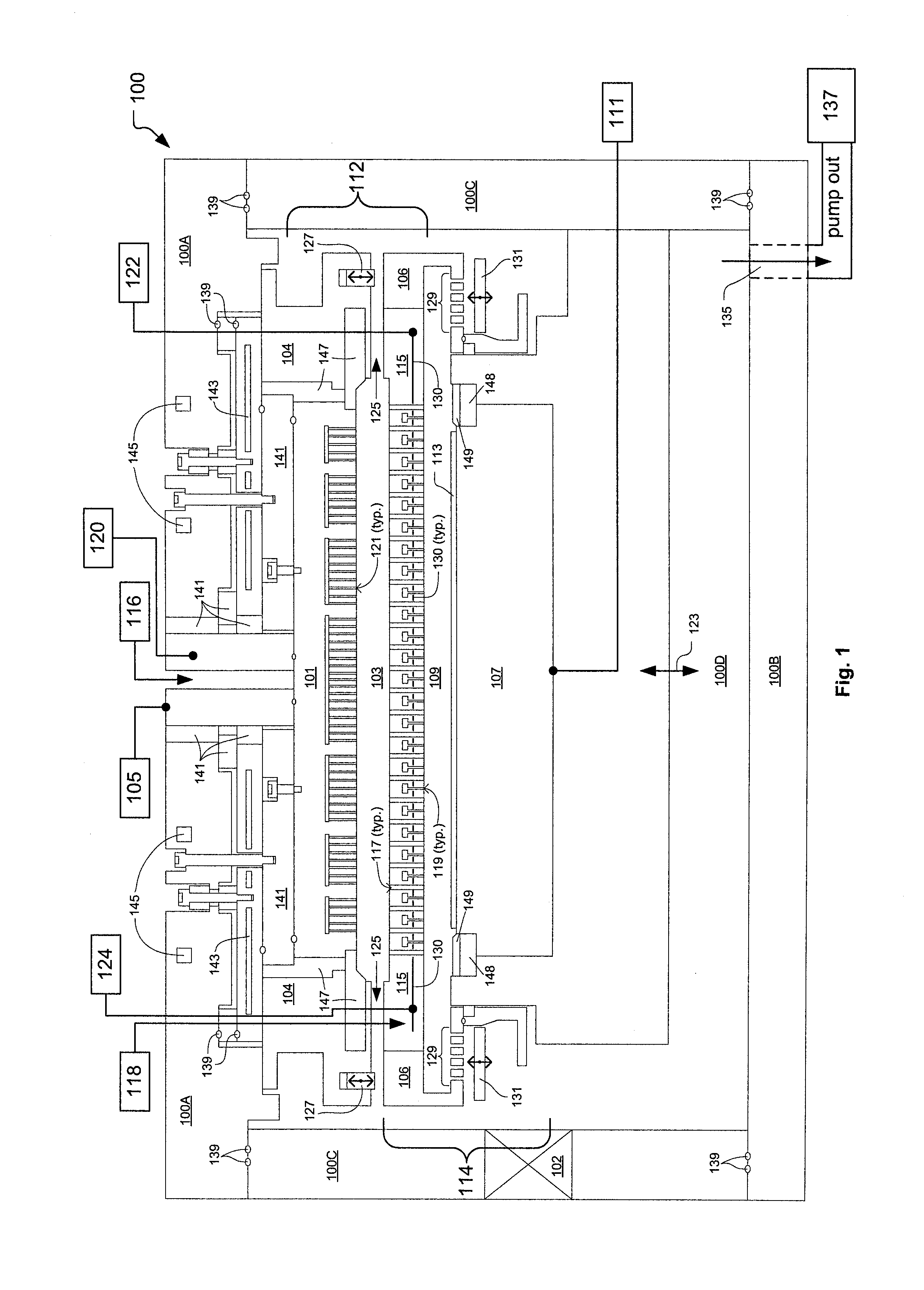 Dual Plasma Volume Processing Apparatus for Neutral/Ion Flux Control