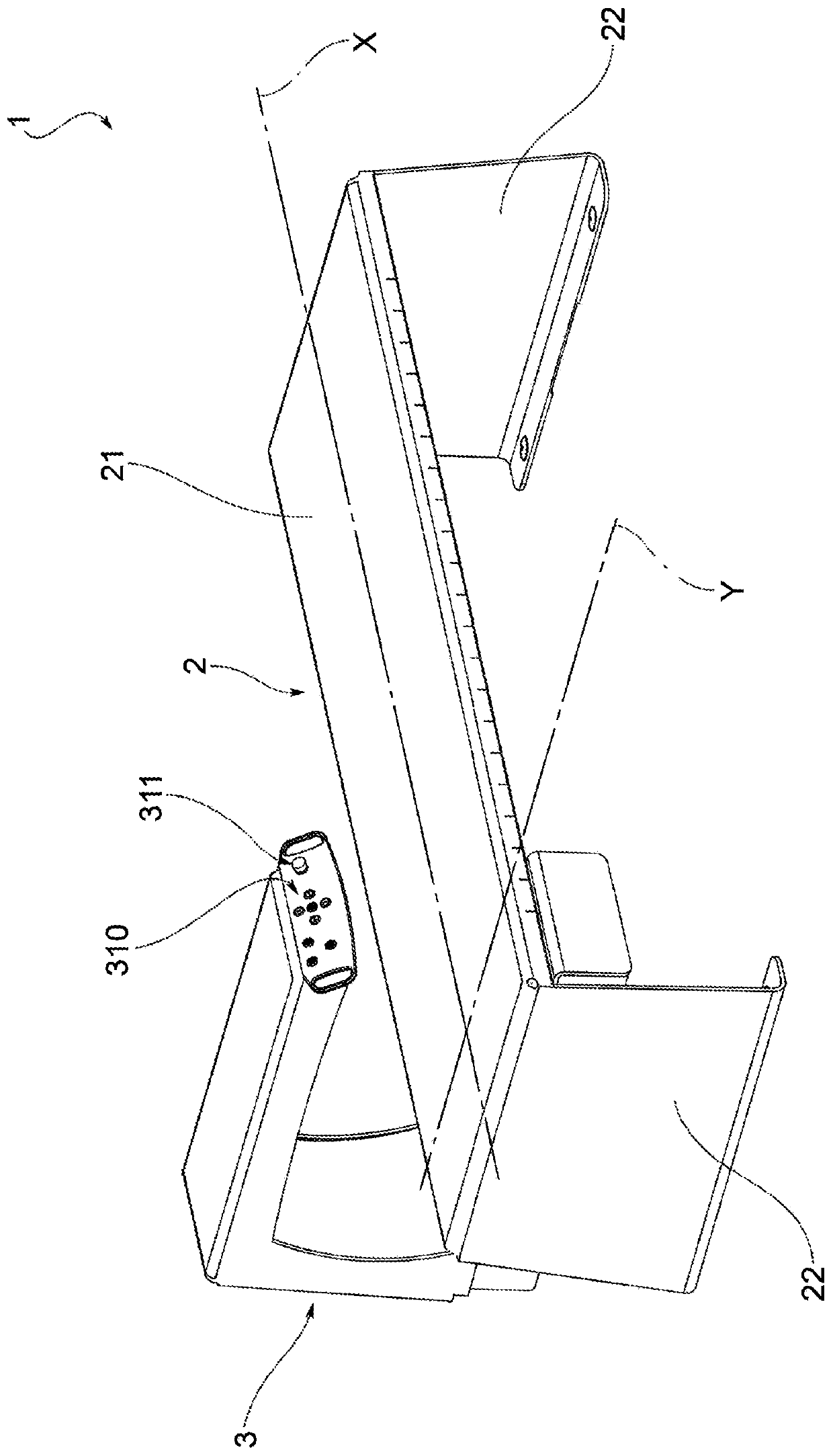 Apparatus for x-ray bone densitometry