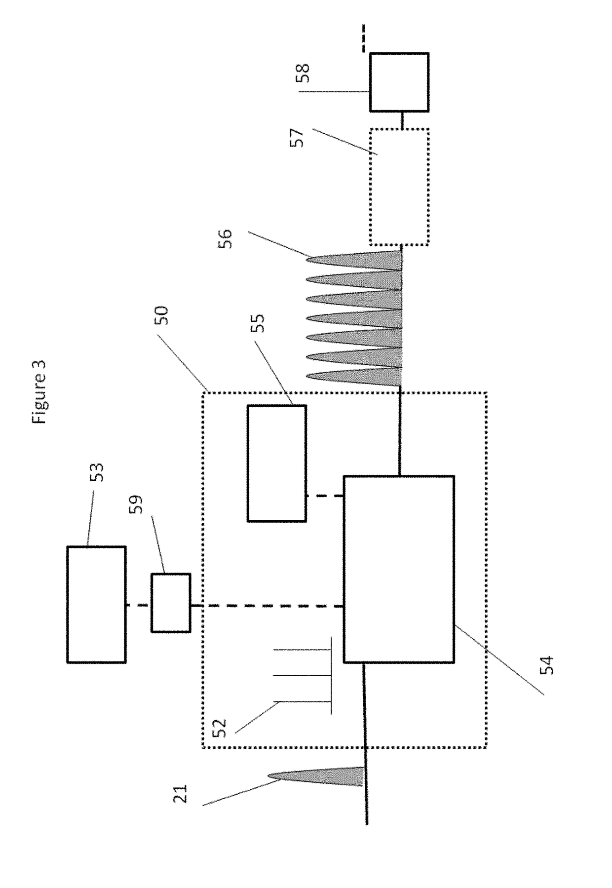 System and method for optical sampling without an optical source