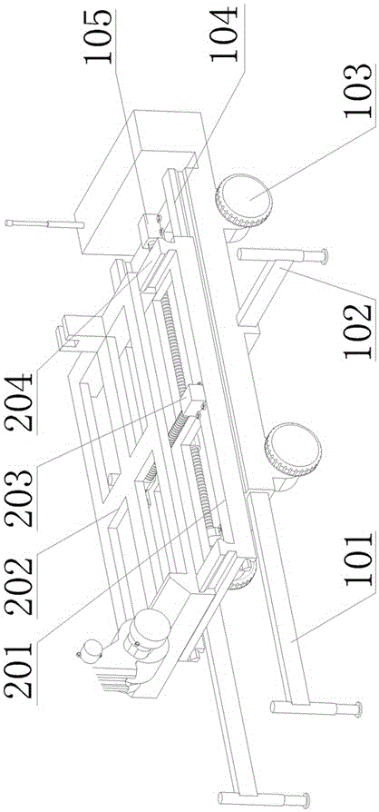 Novel stand column robot