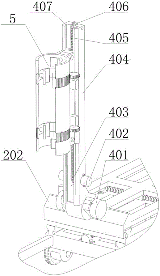 Novel stand column robot