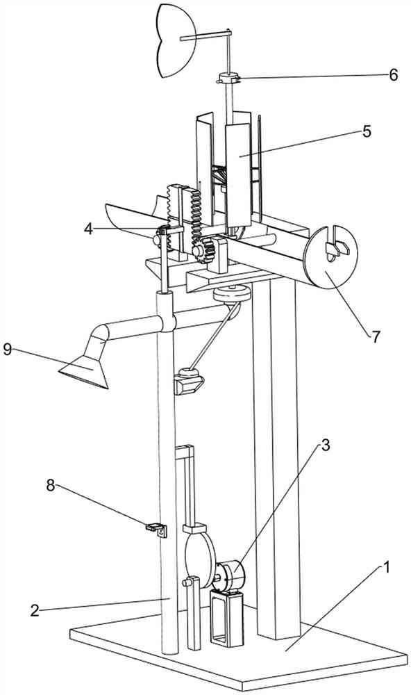 Liftable wind power generation street lamp for road