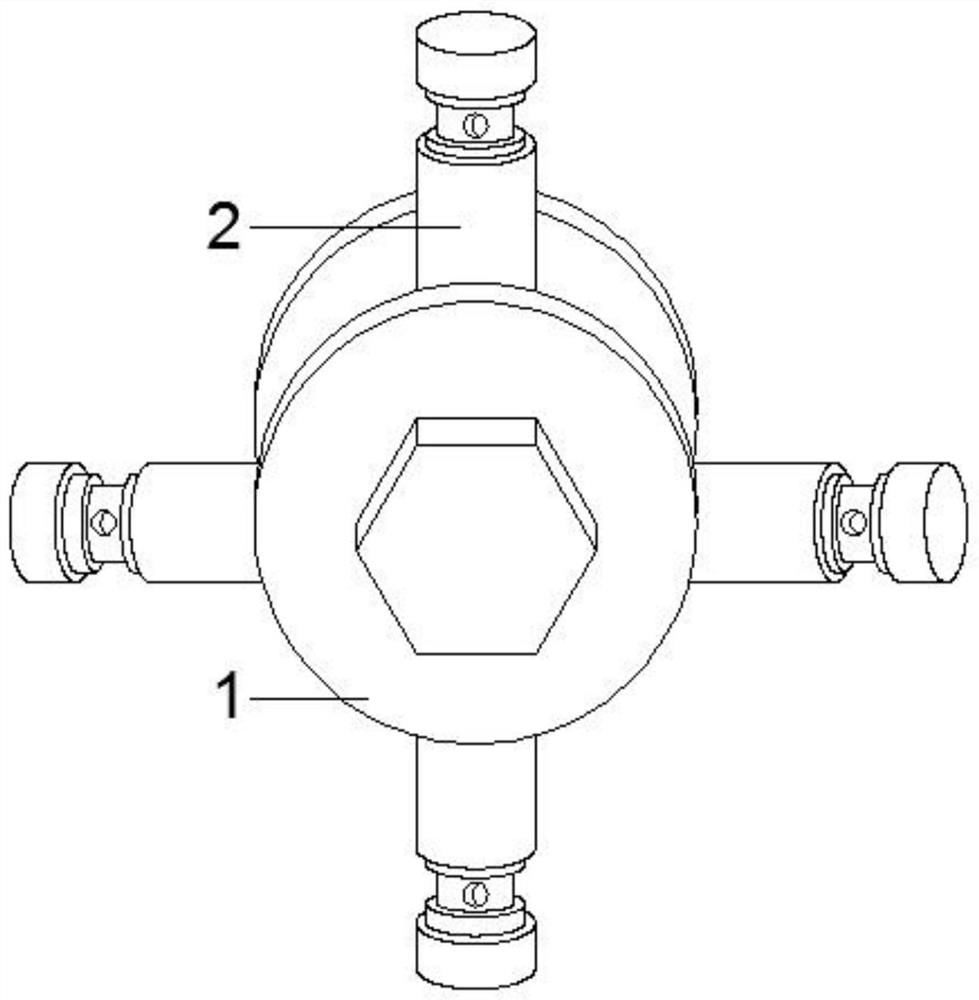 Pneumatic pipe connector and using method thereof