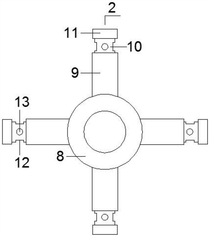 Pneumatic pipe connector and using method thereof