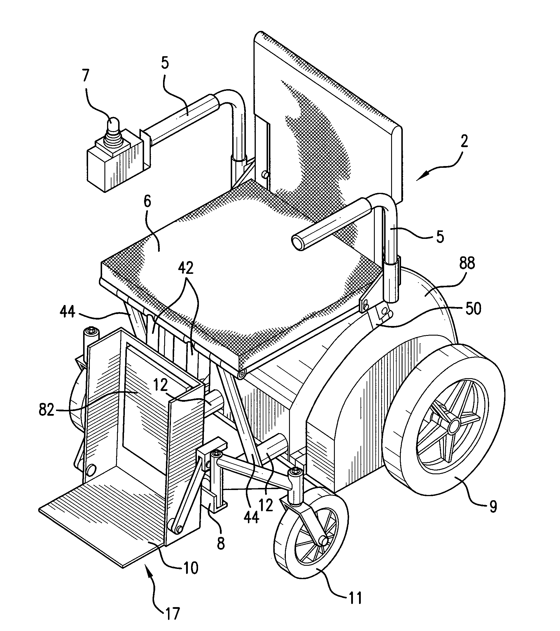 Stabilized Mobile Unit or Wheelchair