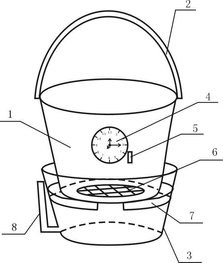 Flowerpot capable of reusing water